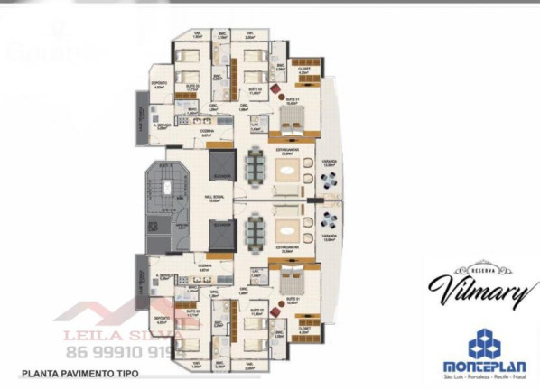Imagem Apartamento com 3 Quartos à Venda, 142 m² em São Cristovão - Teresina