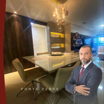 Foto do imóvel Apartamento com 3 Quartos à Venda, 134 m² em Ponta Verde - Maceió