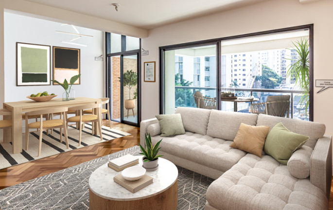 Imagem Apartamento com 2 Quartos à Venda, 127 m² em Jardim Paulista - São Paulo