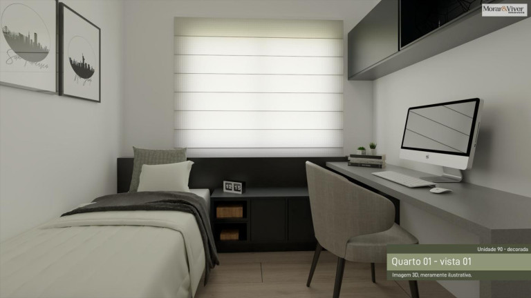 Foto do imóvel Sobrado com 3 Quartos à Venda, 87 m² em Abranches - Curitiba