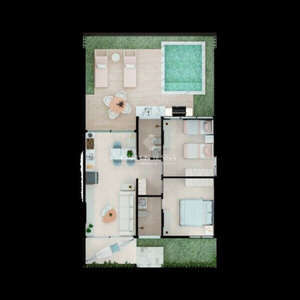 Imagem Apartamento com 2 Quartos à Venda, 98 m² em Praia Dos Carneiros - Tamandaré
