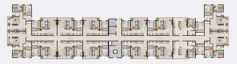 Imagem Apartamento com 2 Quartos à Venda, 50 m² em Parque Do Carmo - São Paulo