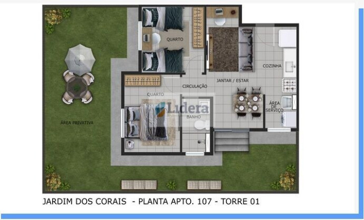 Imagem Apartamento com 1 Quarto à Venda, 28 m² em Portal Do Sol - João Pessoa