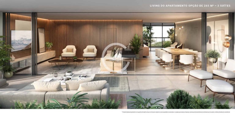 Foto do imóvel Apartamento com 3 Quartos à Venda, 186 m² em Parque Global - São Paulo
