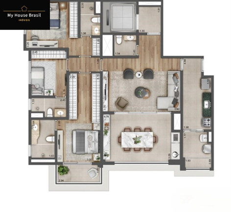 Foto do imóvel Apartamento com 3 Quartos à Venda, 129 m² em Tucuruvi - São Paulo