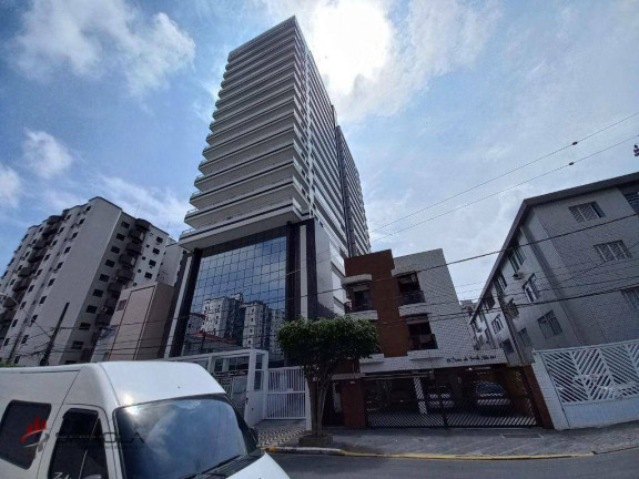 Foto do imóvel Apartamento com 3 Quartos à Venda, 140 m² em Canto Do Forte - Praia Grande