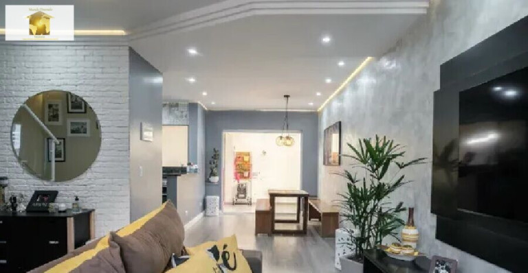 Imagem Casa de Condomínio com 3 Quartos à Venda, 118 m² em Vila Homero Thon - Santo André