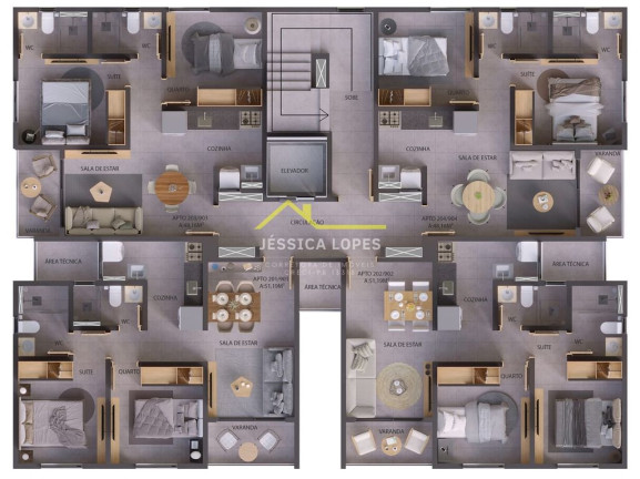 Foto do imóvel Apartamento com 2 Quartos à Venda, 48 m² em Jardim Cidade Universitária - João Pessoa