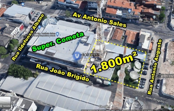 Imagem Terreno à Venda, 1.800 m² em Joaquim Távora - Fortaleza
