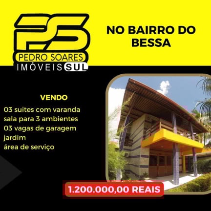 Foto do imóvel Casa com 5 Quartos à Venda, 300 m² em Bessa - João Pessoa