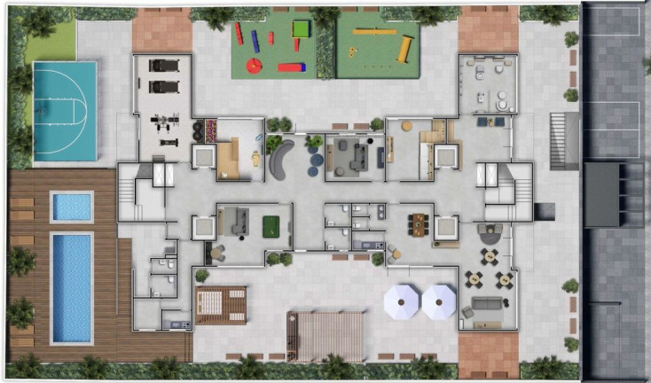 Foto do imóvel Apartamento com 2 Quartos à Venda, 43 m² em Campestre - Santo André