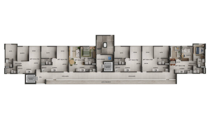 Foto do imóvel Apartamento com 1 Quarto à Venda, 32 m² em Campo Grande - Recife