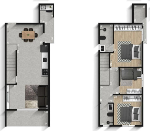 Foto do imóvel Cobertura com 2 Quartos à Venda, 41 m² em Vila Ré - São Paulo