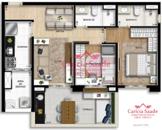 Imagem Apartamento com 2 Quartos à Venda, 68 m² em Aclimação - São Paulo