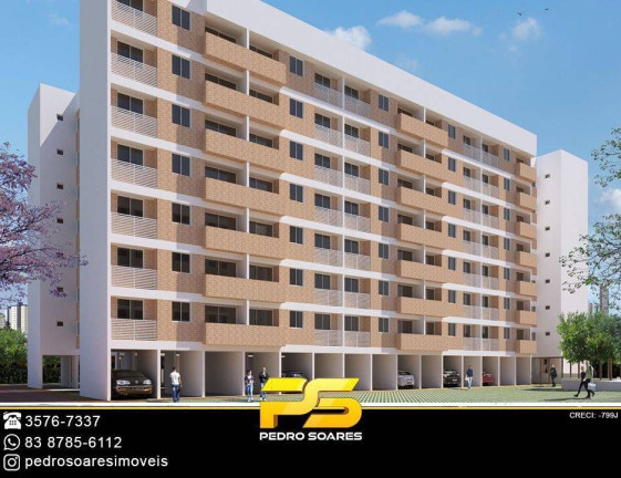 Foto do imóvel Apartamento com 1 Quarto à Venda, 58 m² em Jardim Cidade Universitária - João Pessoa