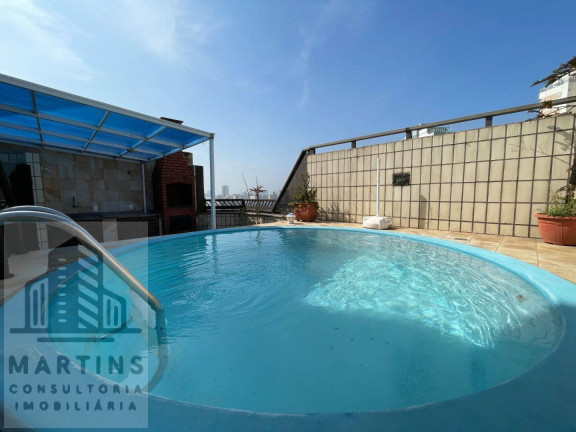 Foto do imóvel Cobertura com 4 Quartos à Venda, 265 m² em Pompéia - Santos