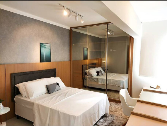 Imagem Apartamento com 1 Quarto à Venda, 44 m² em Guilhermina - Praia Grande
