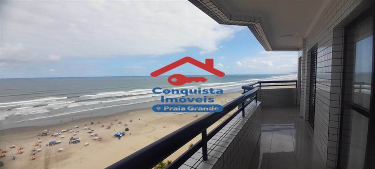 Foto do imóvel Apartamento com 3 Quartos à Venda, 140 m² em Guilhermina - Praia Grande