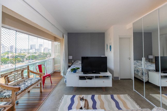 Imagem Apartamento com 1 Quarto à Venda, 57 m² em Brooklin Paulista - São Paulo