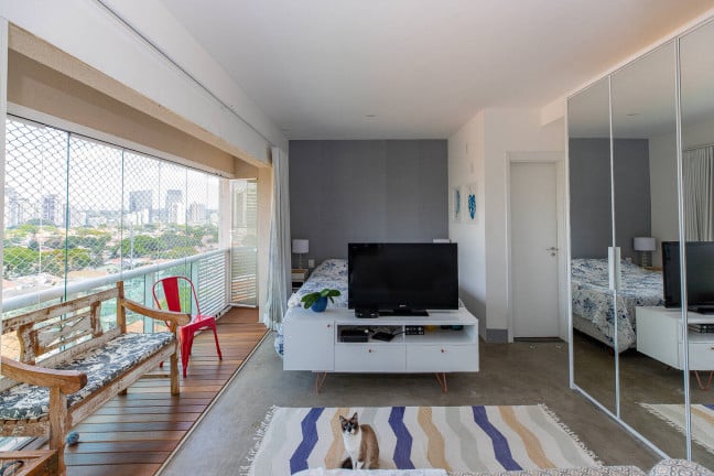 Foto do imóvel Apartamento com 1 Quarto à Venda, 57 m² em Brooklin Paulista - São Paulo