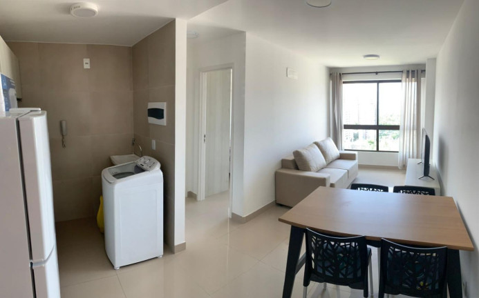 Imagem Apartamento com 1 Quarto para Alugar, 35 m² em Parnamirim