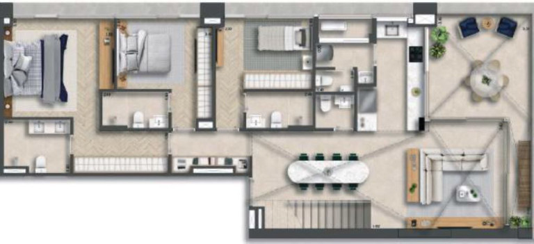 Imagem Apartamento com 2 Quartos à Venda, 74 m² em Itaim Bibi - São Paulo