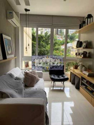Foto do imóvel Apartamento com 3 Quartos à Venda, 73 m² em Lagoa - Rio De Janeiro