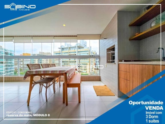 Foto do imóvel Apartamento com 3 Quartos à Venda, 93 m² em Riviera De São Lourenço - Bertioga