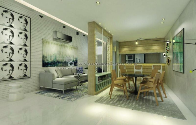 Imagem Casa de Condomínio com 4 Quartos à Venda, 133 m²