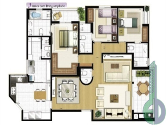 Foto do imóvel Imóvel com 4 Quartos à Venda, 156 m² em Santa Paula - São Caetano Do Sul