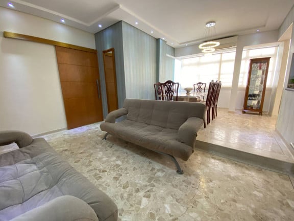 Foto do imóvel Apartamento com 3 Quartos à Venda, 150 m² em Ponta Da Praia - Santos