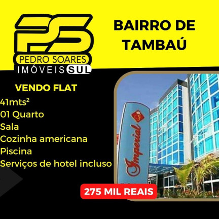 Foto do imóvel Flat com 1 Quarto à Venda, 41 m² em Tambaú - João Pessoa