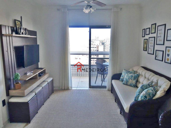 Foto do imóvel Apartamento com 3 Quartos à Venda, 100 m² em Aviação - Praia Grande