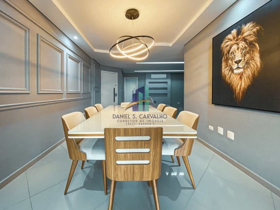Foto do imóvel Apartamento com 3 Quartos à Venda, 158 m² em Canto Do Forte - Praia Grande