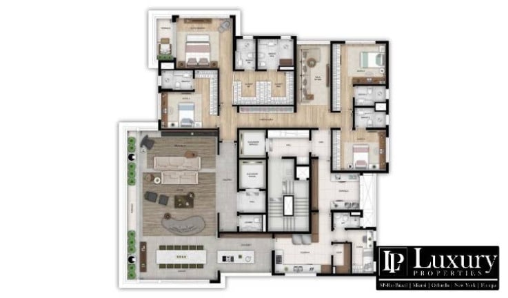 Foto do imóvel Apartamento com 4 Quartos à Venda, 355 m² em Ibirapuera - São Paulo