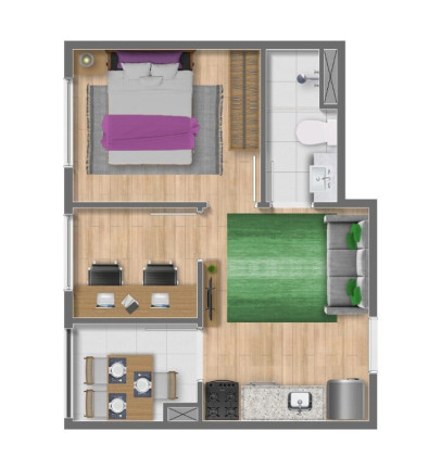 Imagem Apartamento com 2 Quartos à Venda, 48 m² em Tatuapé - São Paulo