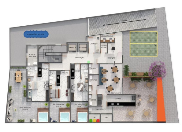 Imagem Apartamento com 1 Quarto à Venda, 20 m² em Tambaú - João Pessoa