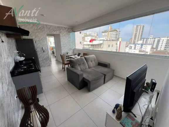Foto do imóvel Apartamento com 1 Quarto à Venda, 49 m² em Guilhermina - Praia Grande