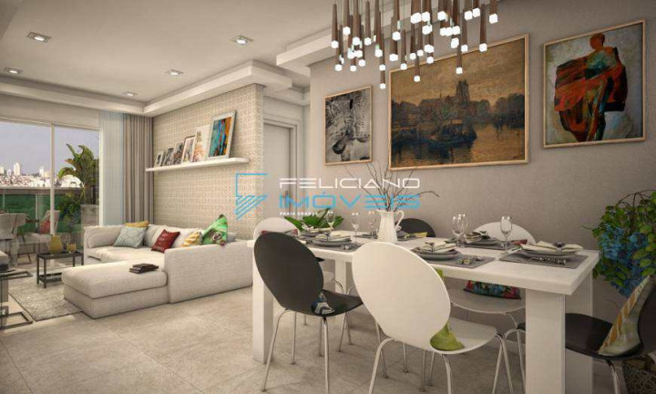 Foto do imóvel Apartamento com 2 Quartos à Venda, 56 m² em Aviação - Praia Grande