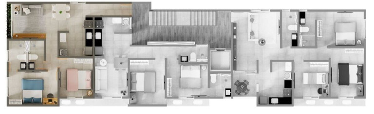 Imagem Apartamento com 3 Quartos à Venda, 76 m² em Bancários - João Pessoa