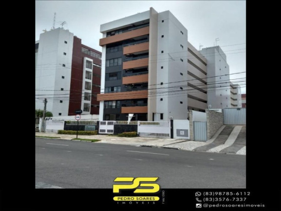 Imagem Apartamento com 2 Quartos à Venda, 60 m² em Cabo Branco - João Pessoa