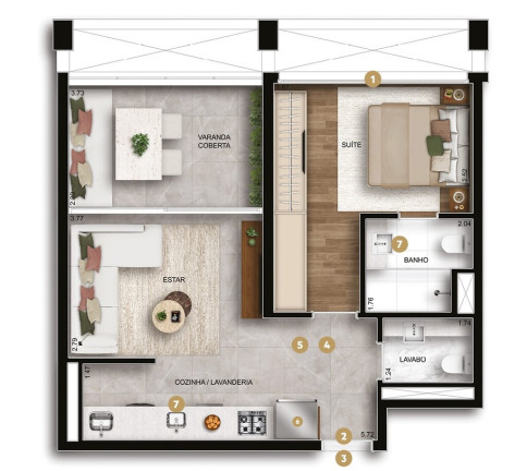 Imagem Apartamento com 2 Quartos à Venda, 78 m² em Ibirapuera - São Paulo