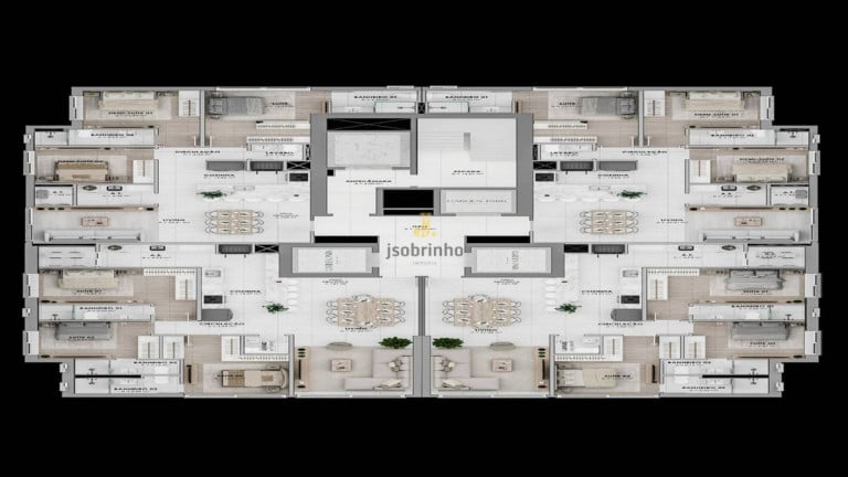 Foto do imóvel Apartamento com 3 Quartos à Venda, 102 m² em Pioneiros - Balneário Camboriú