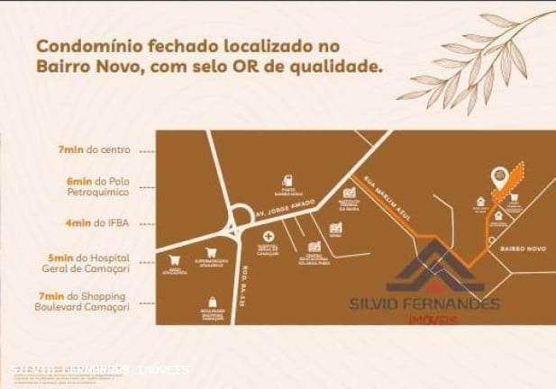 Imagem Terreno à Venda, 109 m² em Parque Nascente Do Rio Capivara - Camaçari