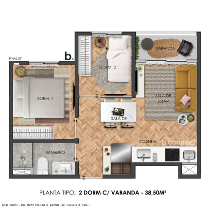 Imagem Apartamento com 1 Quarto à Venda, 20 m² em Vila Pompéia - São Paulo