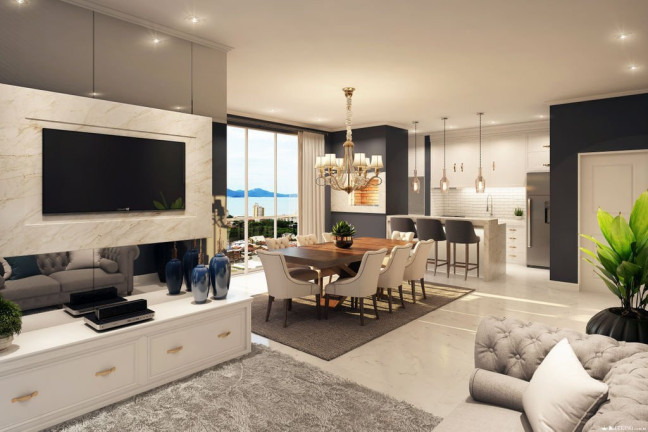 Imagem Apartamento com 2 Quartos à Venda, 73 m² em Perequê - Porto Belo