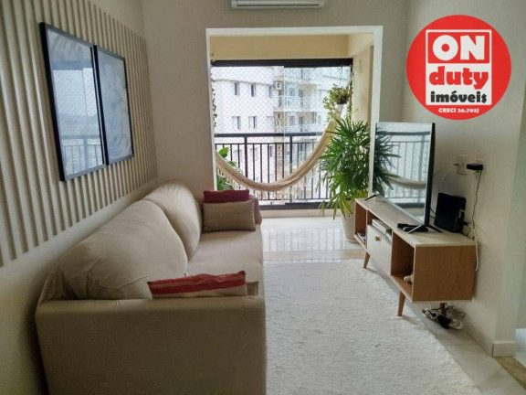 Foto do imóvel Apartamento com 2 Quartos à Venda, 63 m² em Marapé - Santos