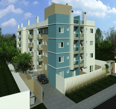Imagem Apartamento com 2 Quartos à Venda, 49 m² em Vargem Grande - Pinhais