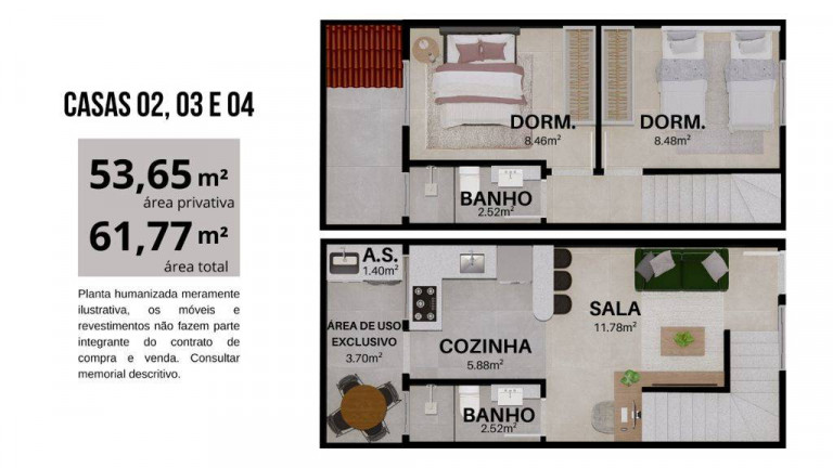 Imagem Sobrado com 2 Quartos à Venda, 54 m² em Balneário Jóia - Praia Grande