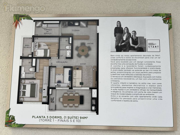Foto do imóvel Apartamento com 2 Quartos à Venda, 94 m² em Vila Guilhermina - São Paulo